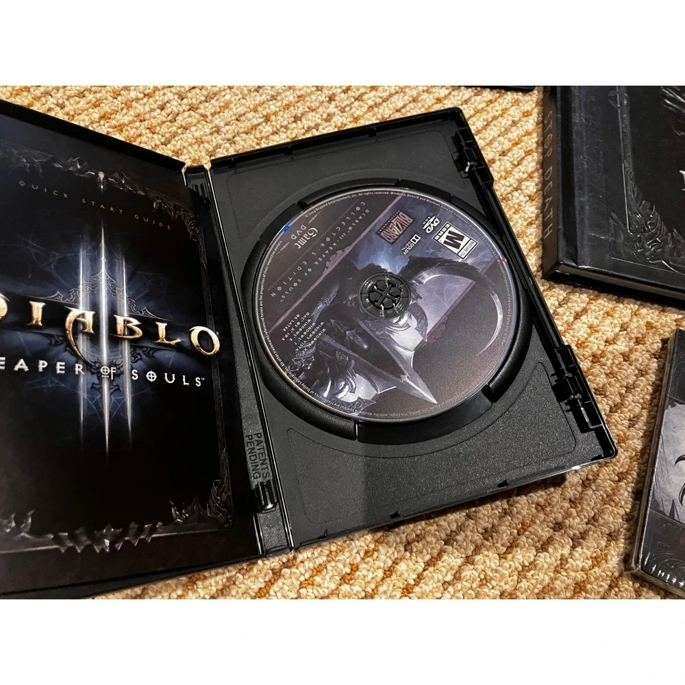 Diablo III & Reaper of Souls Collector's Edition PC Blizzard Big Box‎ Set Bundle